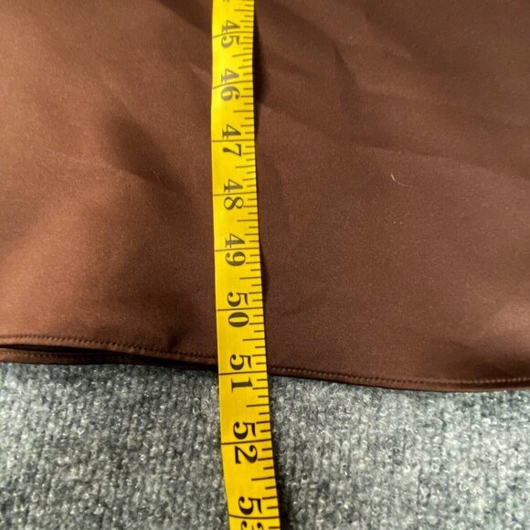 Patra Dress Womens 6 Brown Glitter Formal Gown Prom Satin Rhinestone Long - Picture 4 of 16